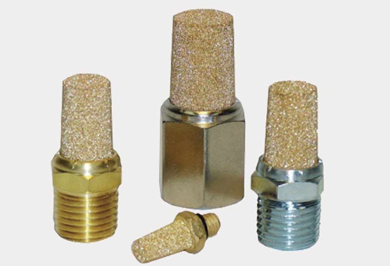 Sintered Bronze Muffler — representative product photo